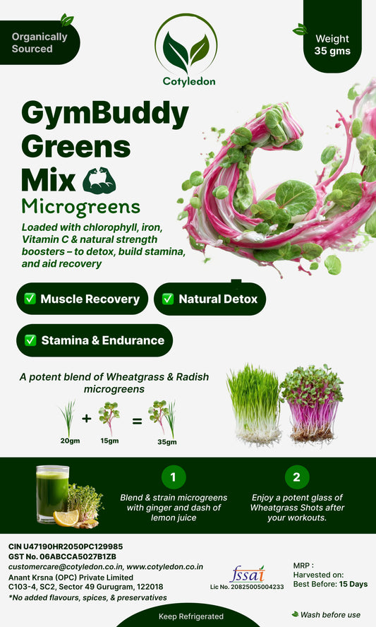 GymBuddy Greens Mix